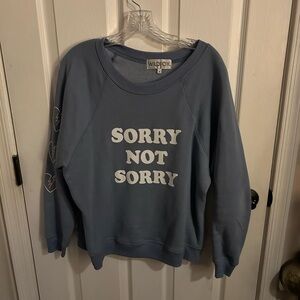 Wildfox Sorry Not Sorry Sweatshirt